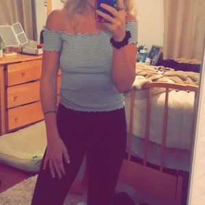 NWOT Hollister Off Shoulder Top